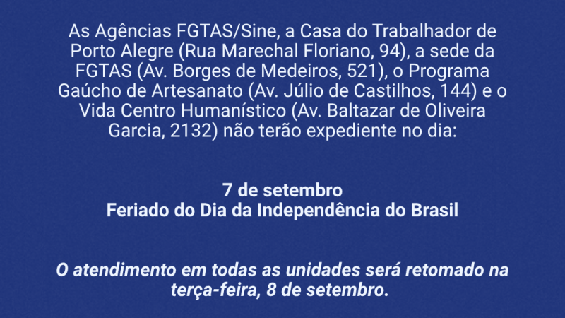 Comunicado